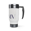 Stainless Steel Travel Mug with Handle, 14oz