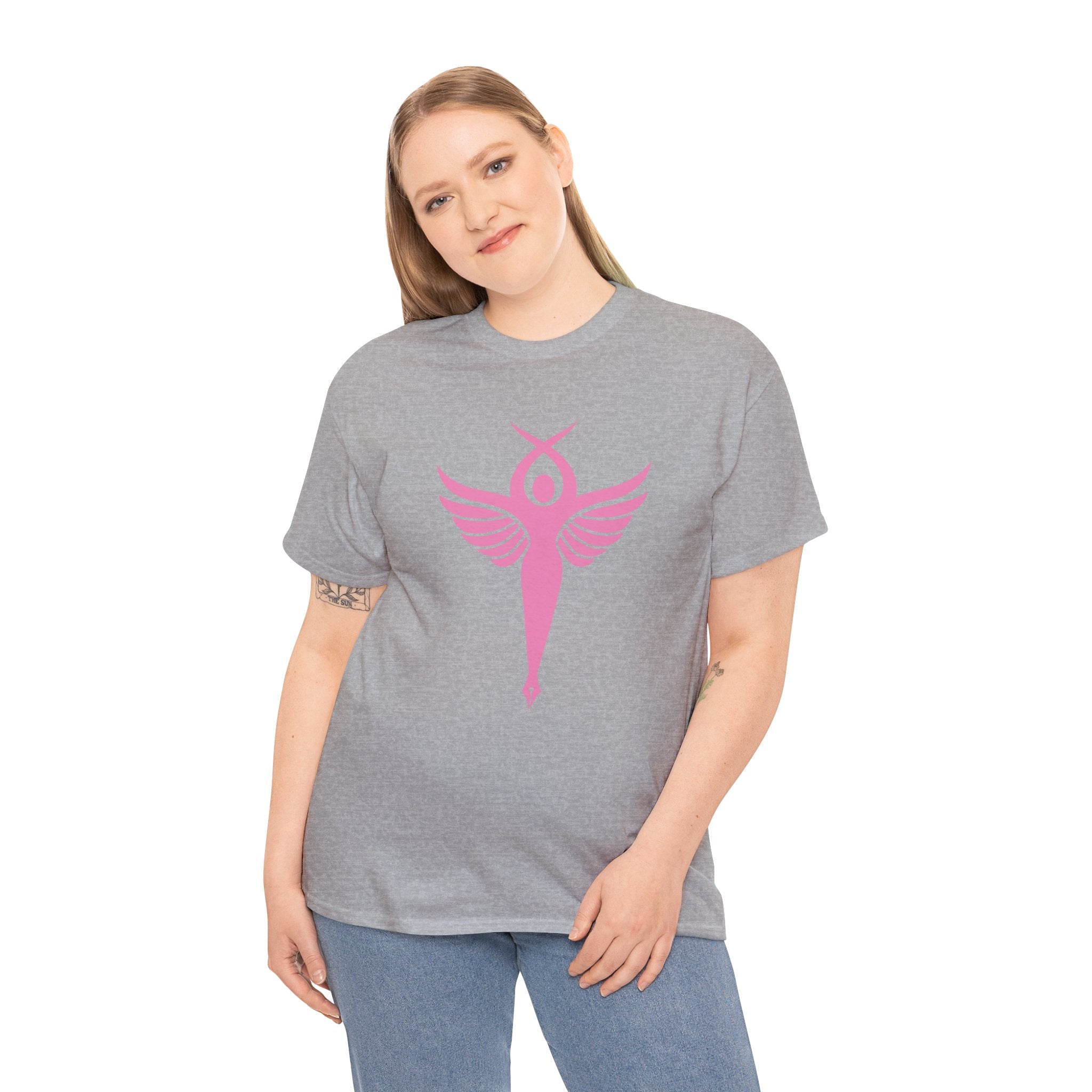 Unisex-T-Shirt aus schwerer Baumwolle