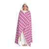 Hooded Sherpa Fleece Blanket