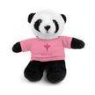 Animaux en peluche avec t-shirt