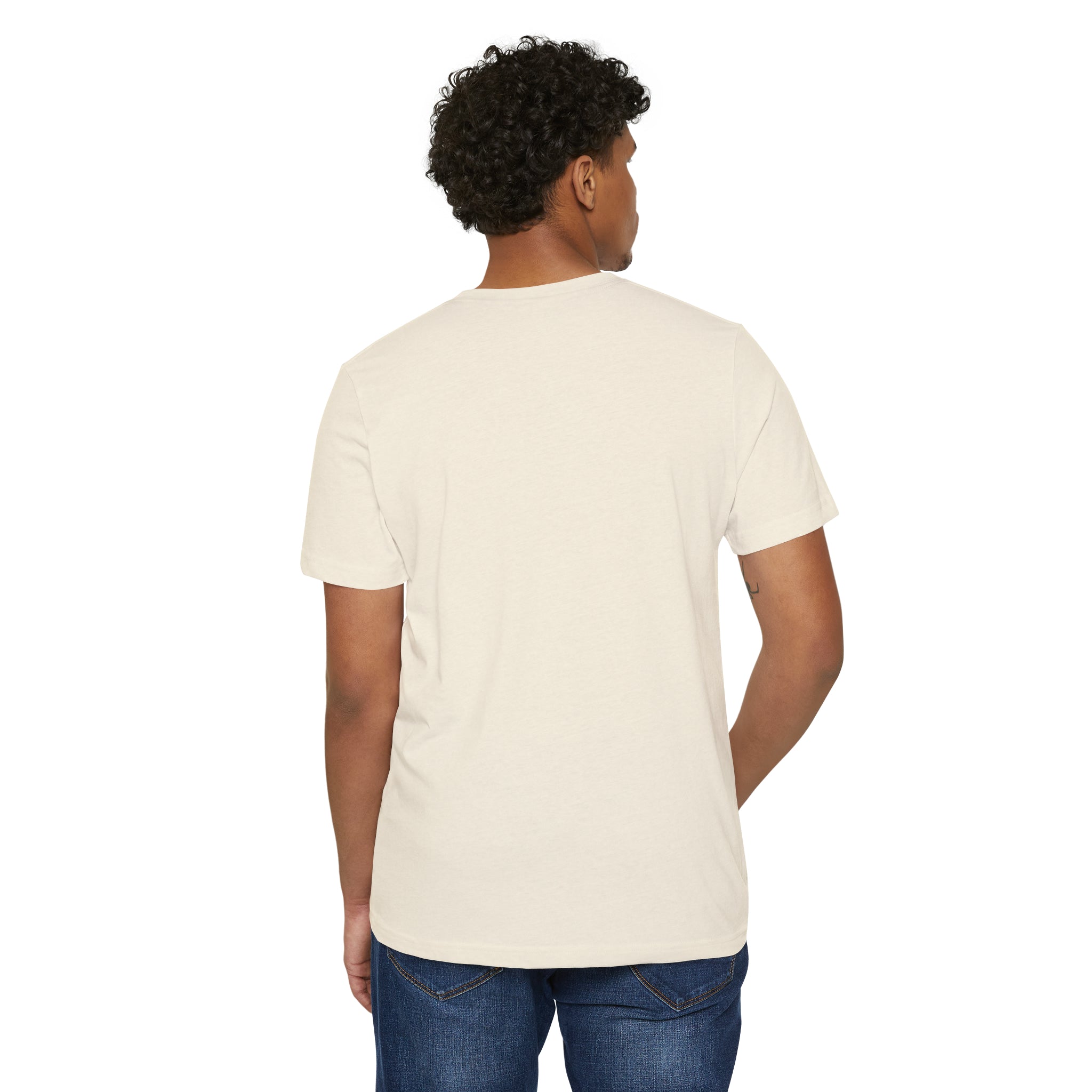 Unisex-T-Shirt aus recyceltem Bio-Baumwolle