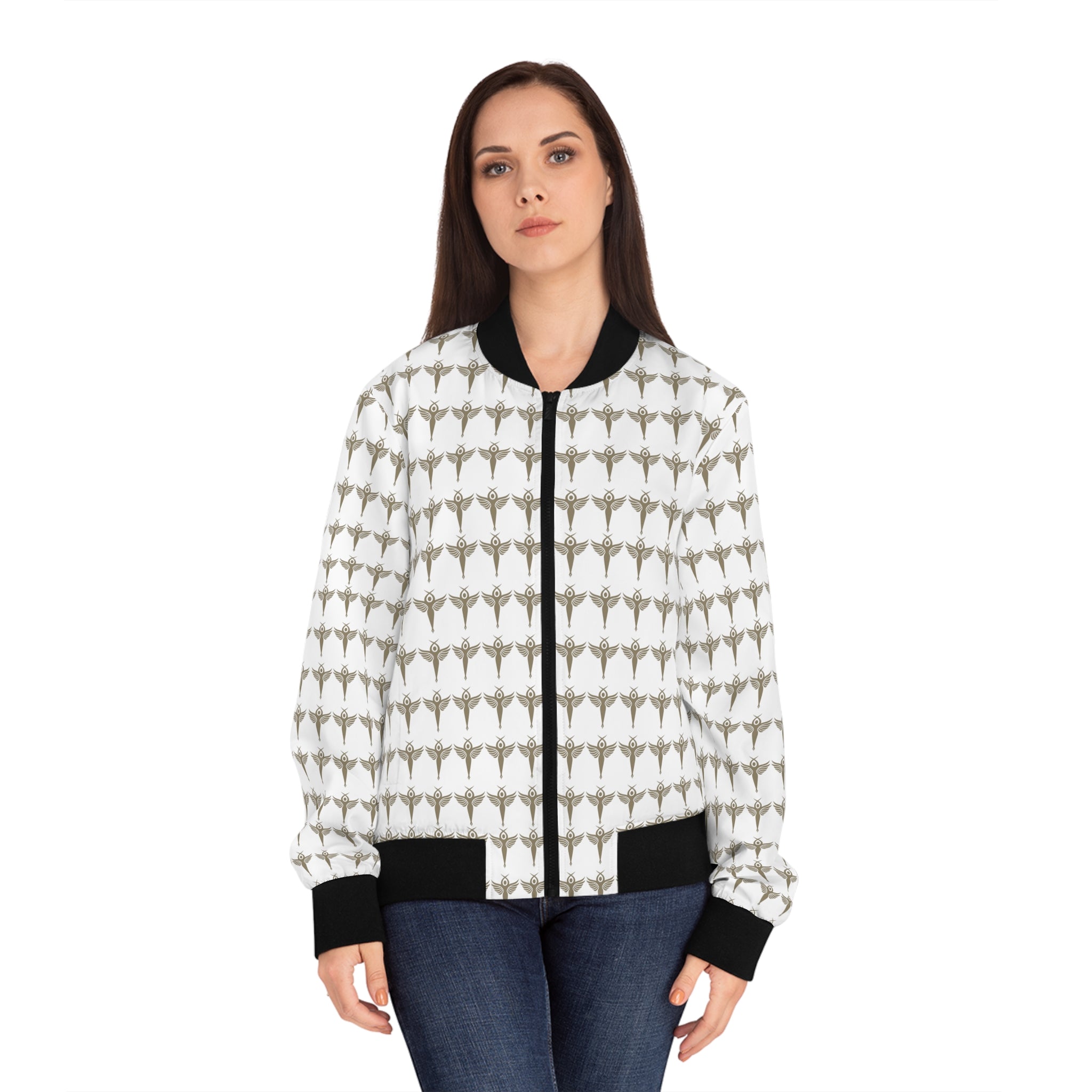 Blouson aviateur pour femmes (AOP)