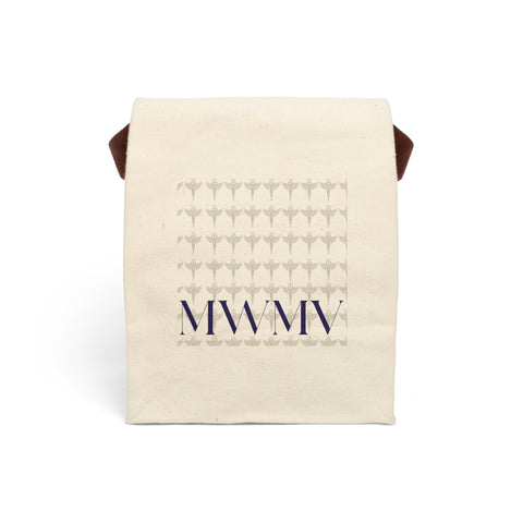 Canvas Lunch Bag With Strap