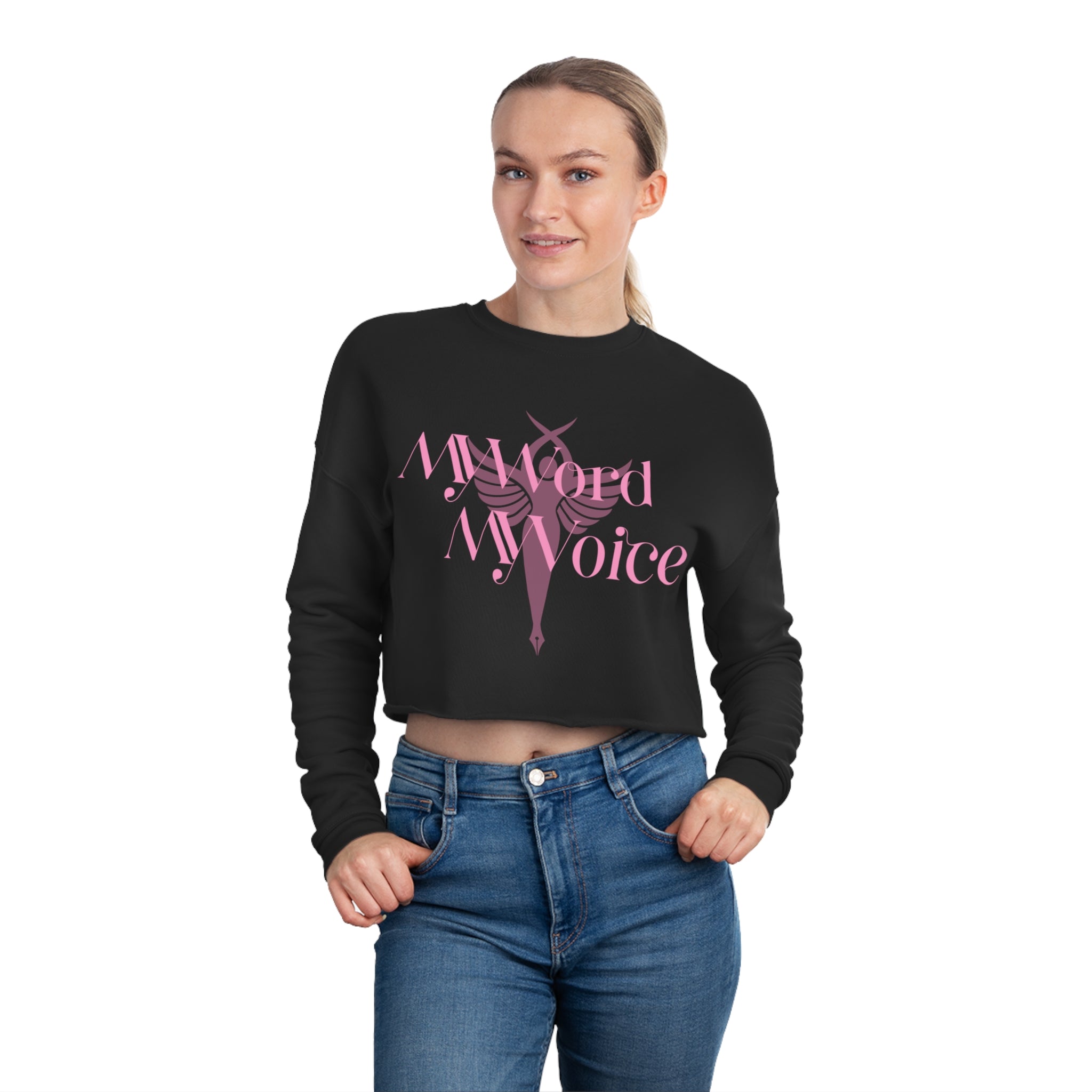 Sweat-shirt court pour femmes