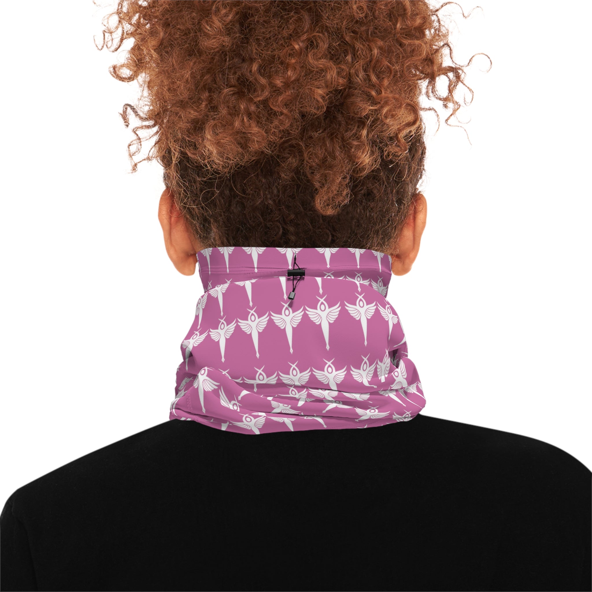 Winter Neck Gaiter With Drawstring