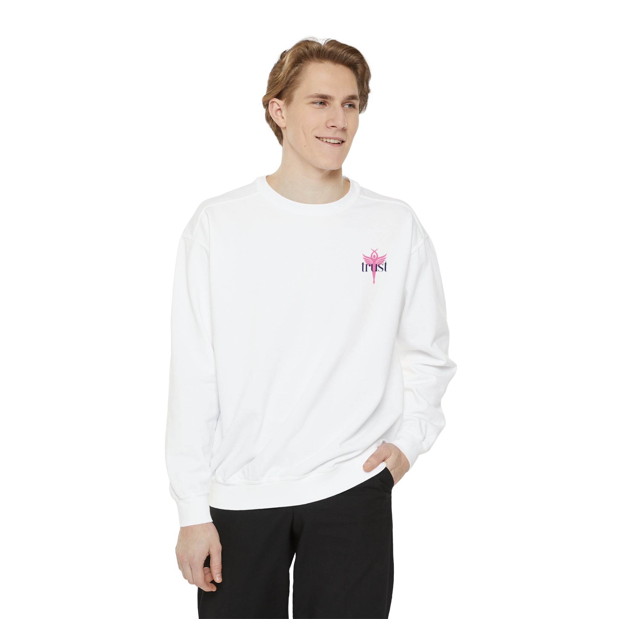 Stückgefärbtes Unisex-Sweatshirt