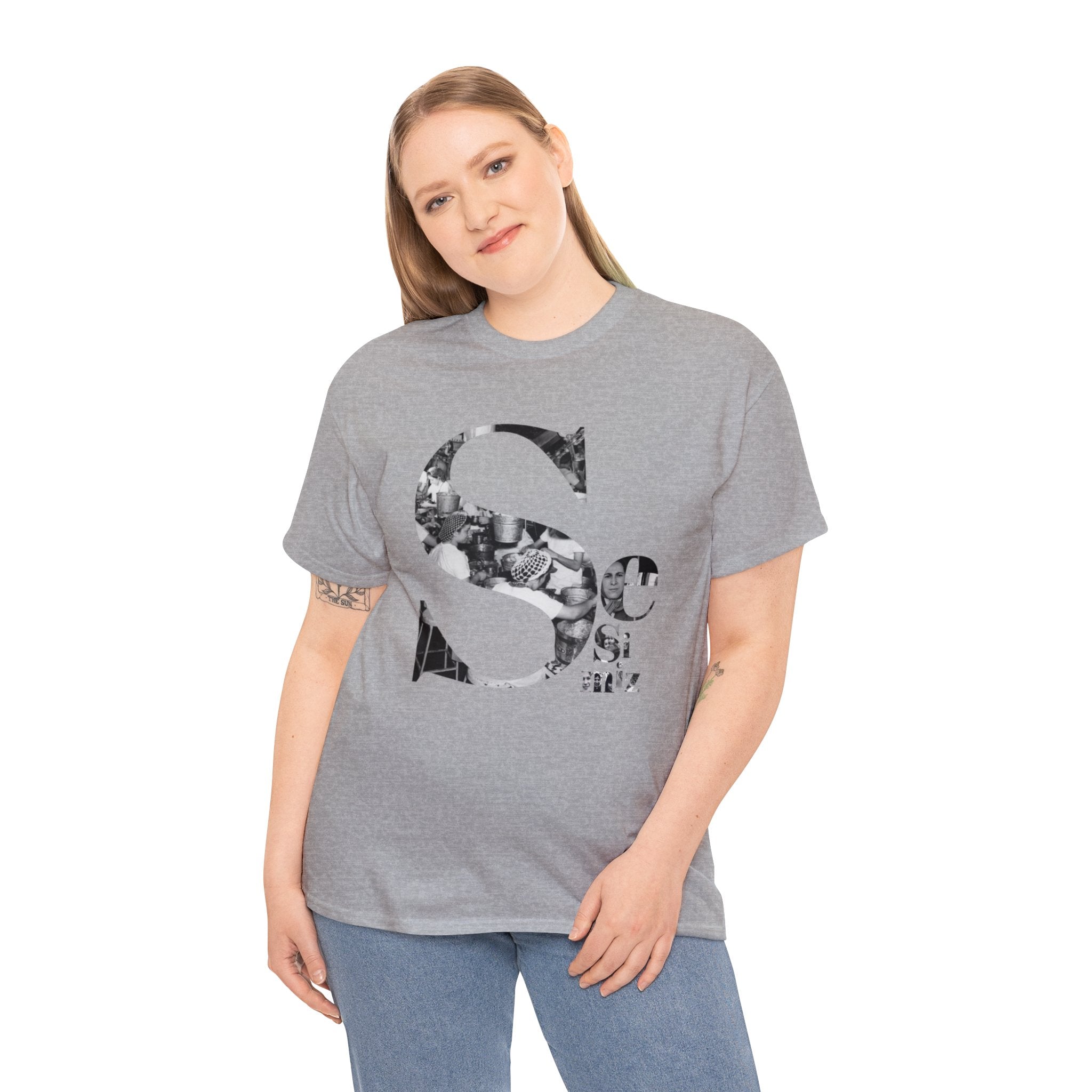 Unisex-T-Shirt aus schwerer Baumwolle