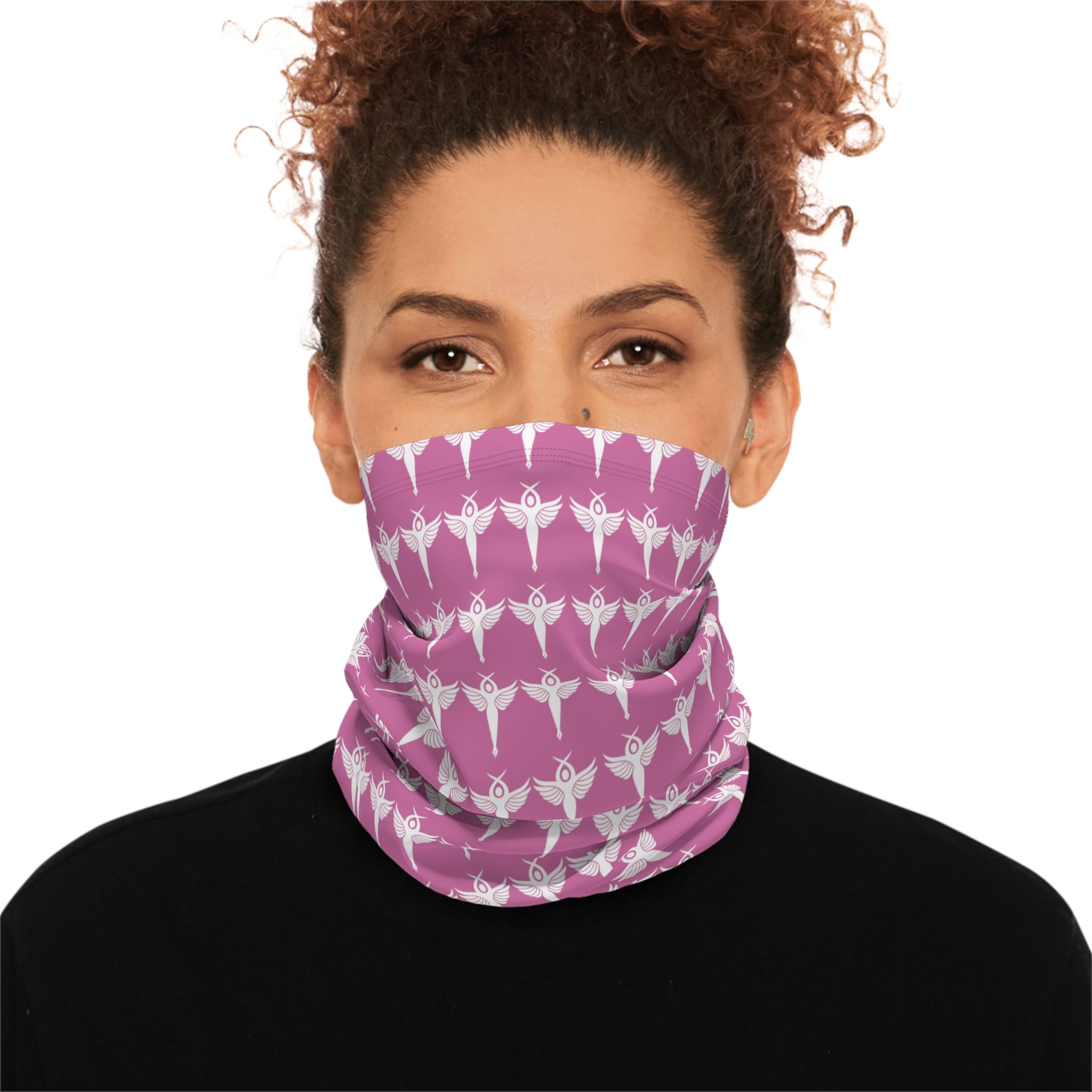 Winter Neck Gaiter With Drawstring