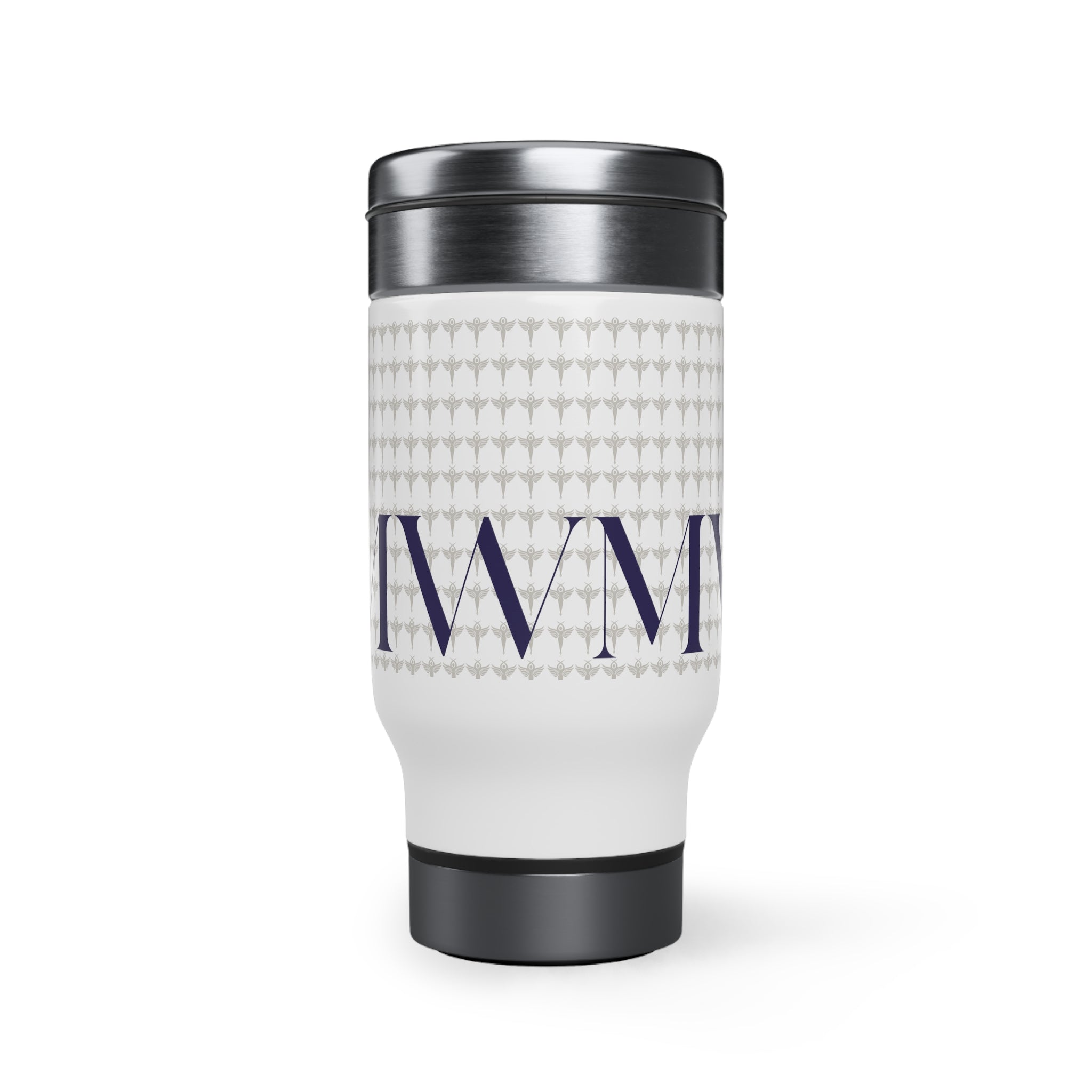 Stainless Steel Travel Mug with Handle, 14oz